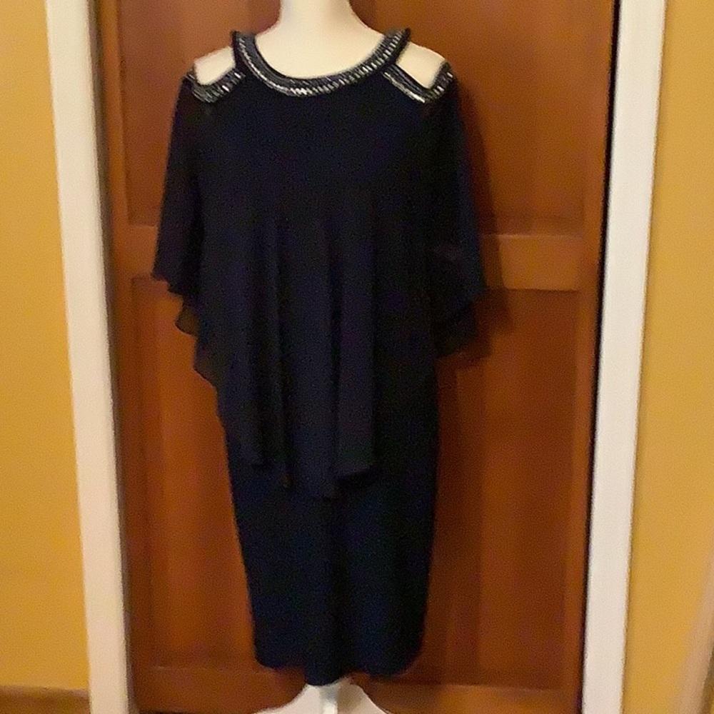 Alex Evenings polyester dress